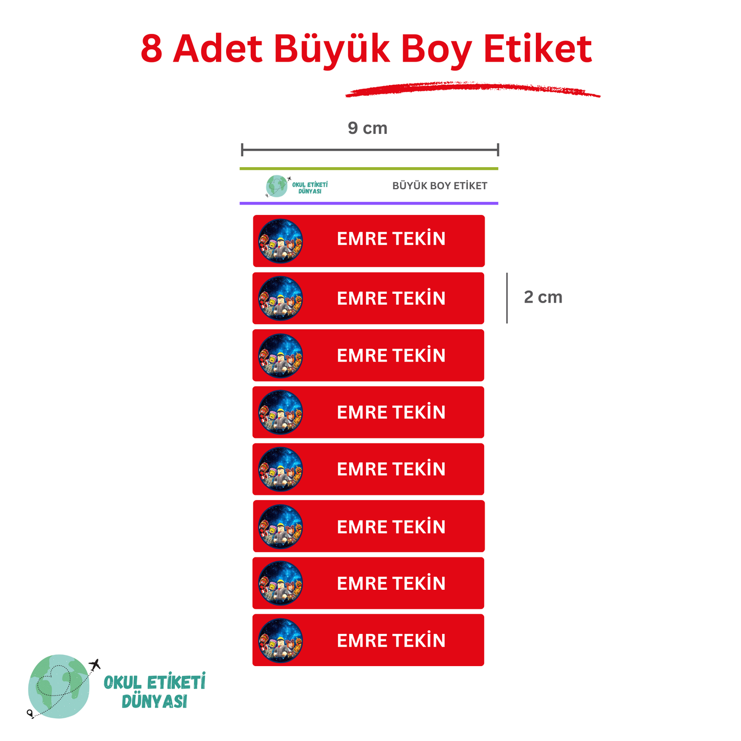 Roblox Okul Etiketi Seti